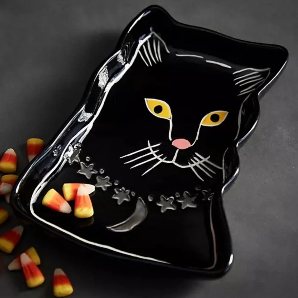 Francesca Kay Halloween Desert Plate